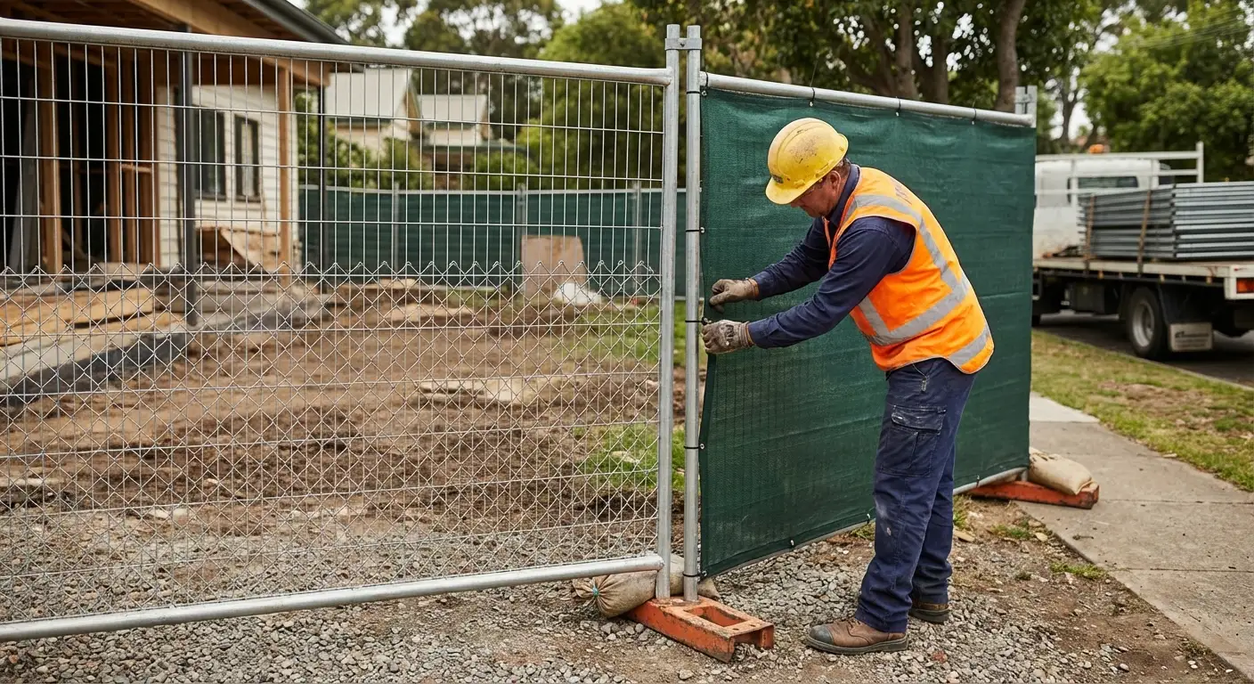 Youngstown residential fencing project