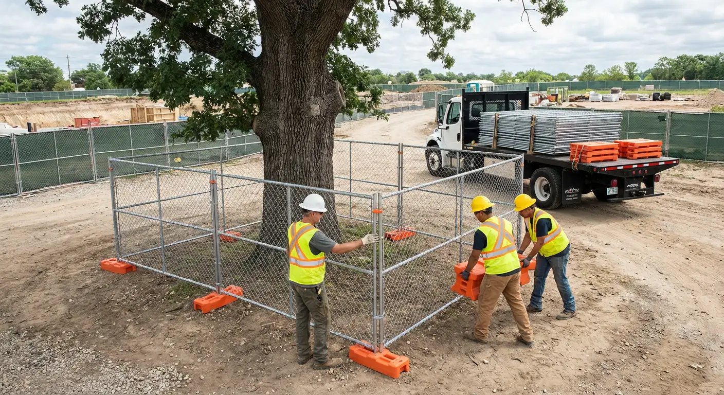 Temporary gate rental and secure perimeter fencing in Youngstown, OH