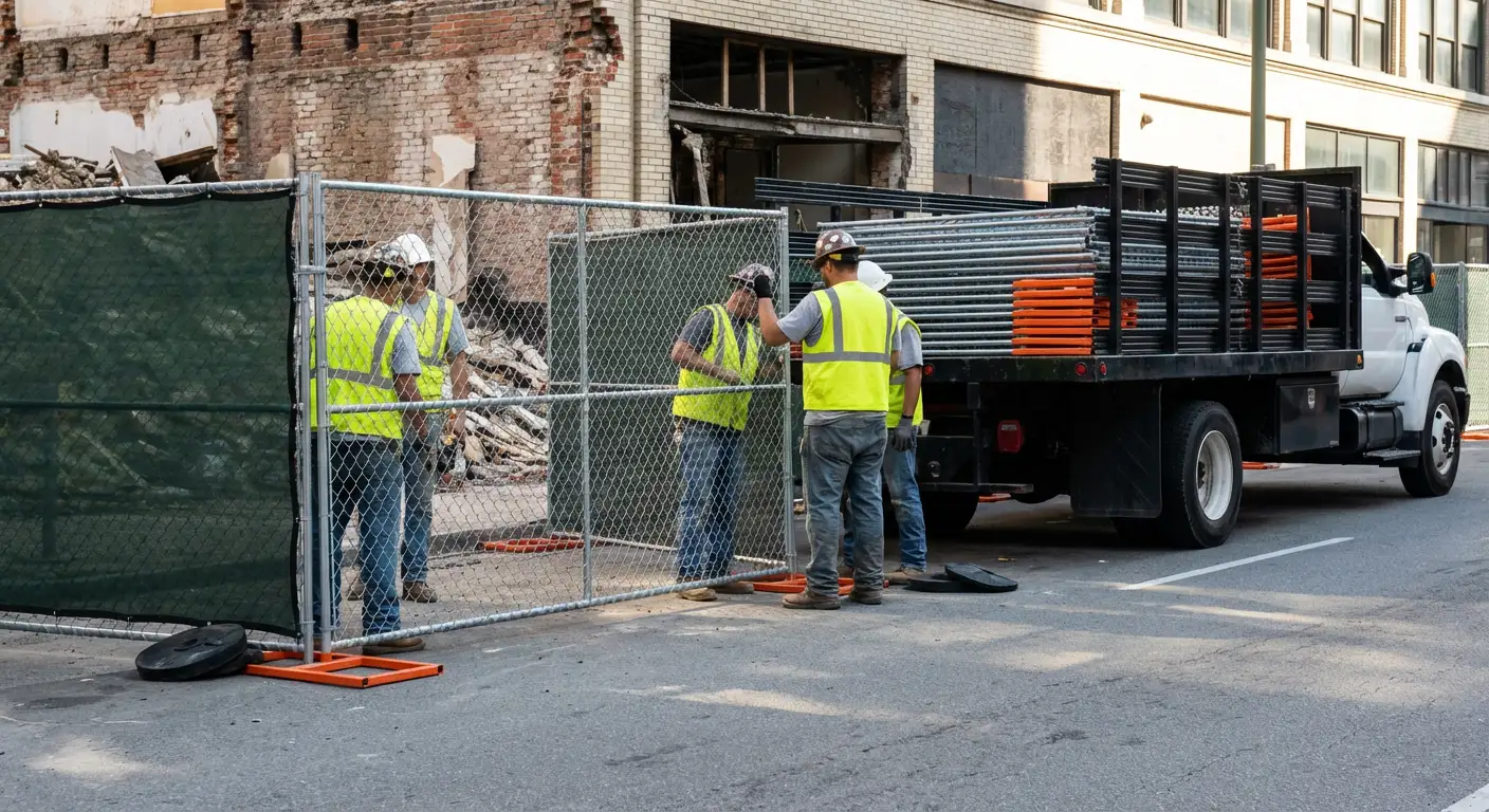 Youngstown fencing logistics and security challenges
